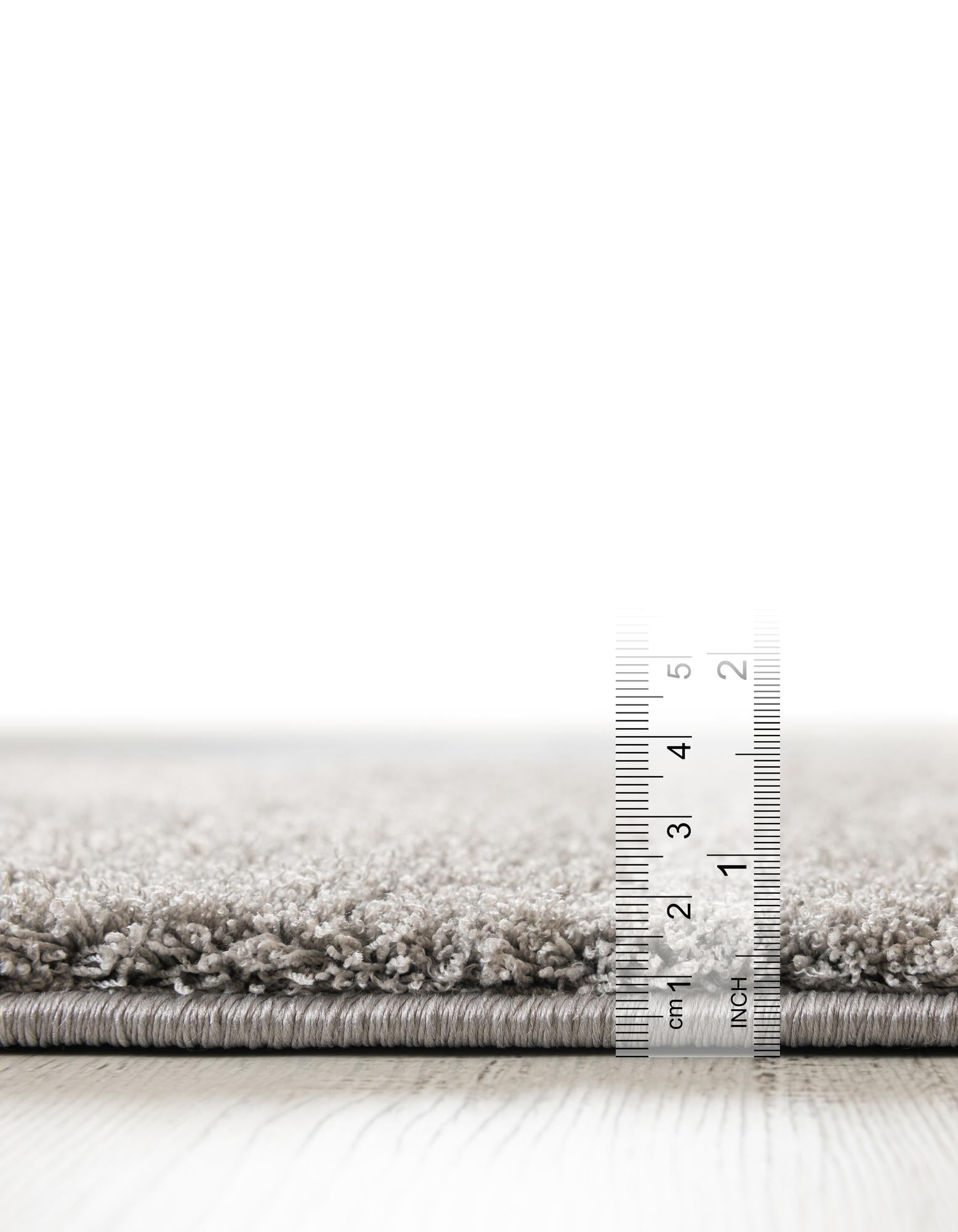 2' 7 x 10' Studio Solid Shag Runner Rug