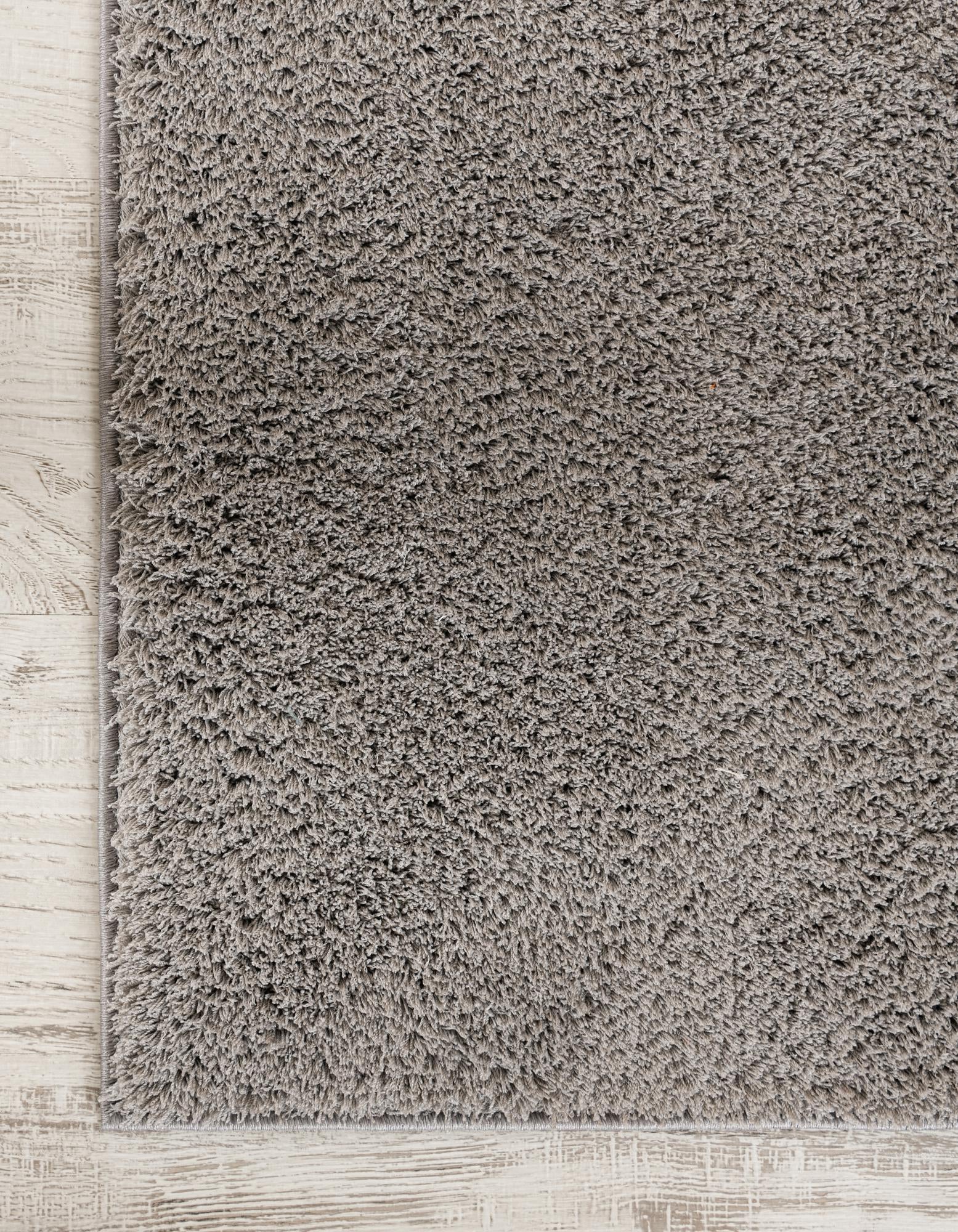 2' 7 x 10' Studio Solid Shag Runner Rug