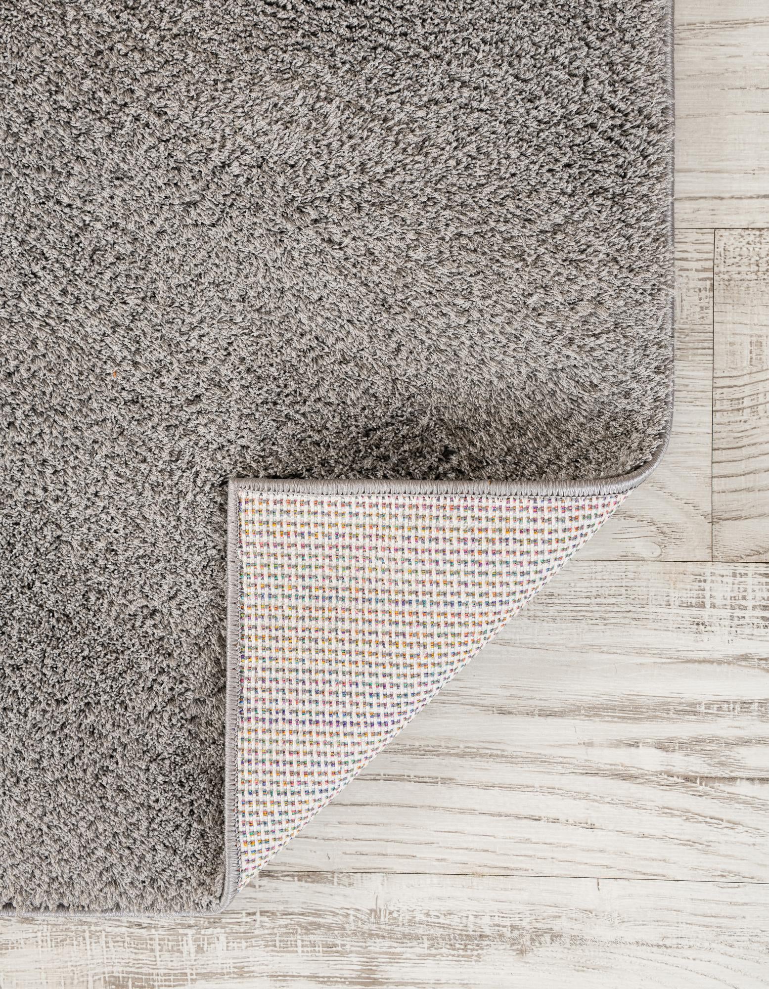 2' 7 x 10' Studio Solid Shag Runner Rug