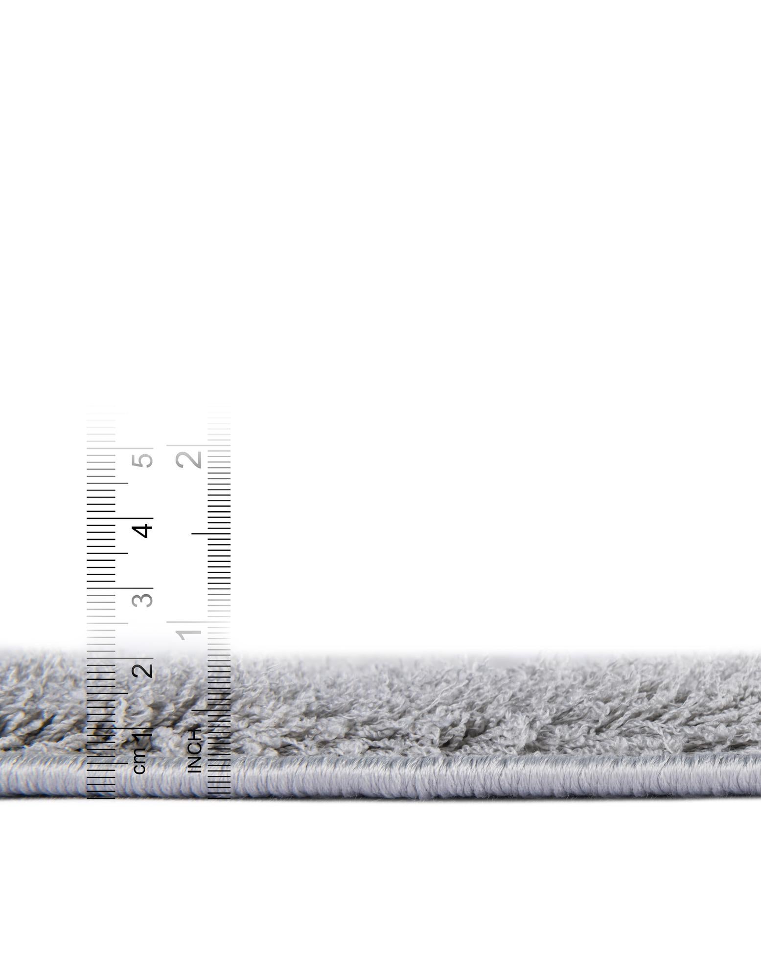 2' 7 x 10' Studio Solid Shag Runner Rug