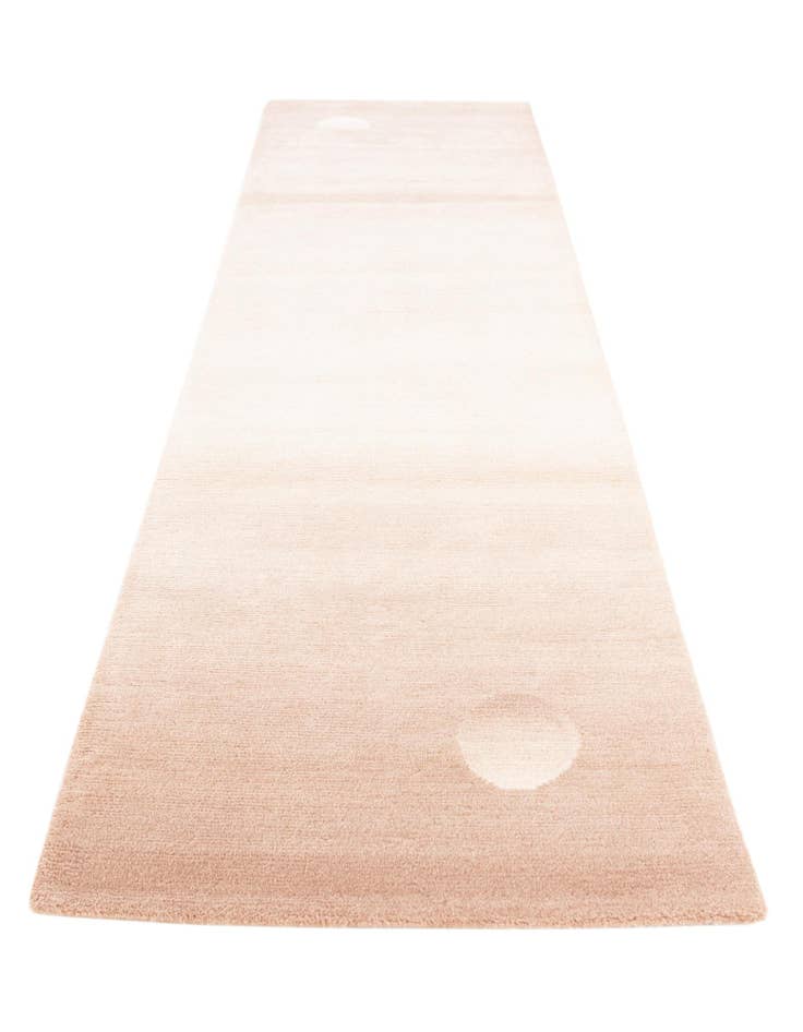 Detail image of 2' 8 x 9' 8  Hand Knotted Tibet Wool Runner Rug