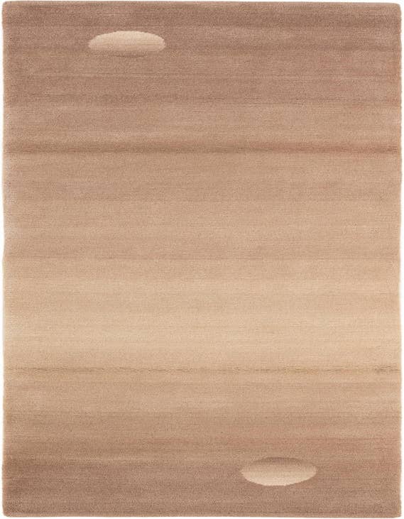 Detail image of 2' 8 x 9' 8 Hand Knotted Tibet Wool Runner Rug
