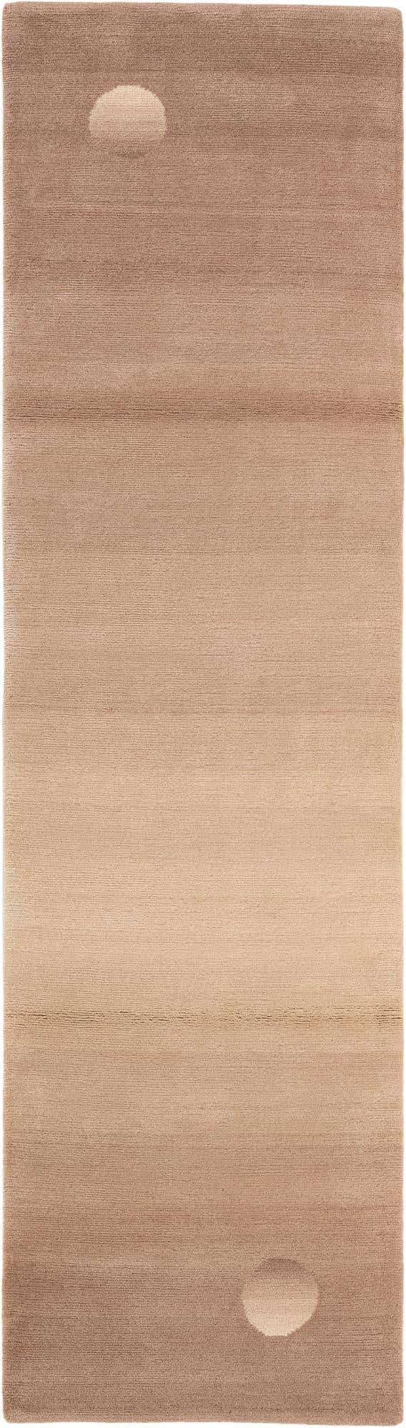 2' 8 x 9' 8 Hand Knotted Tibet Wool Runner Rug