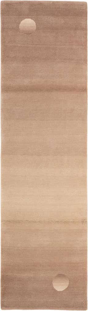 2' 8 x 9' 8 Hand Knotted Tibet Wool Runner Rug