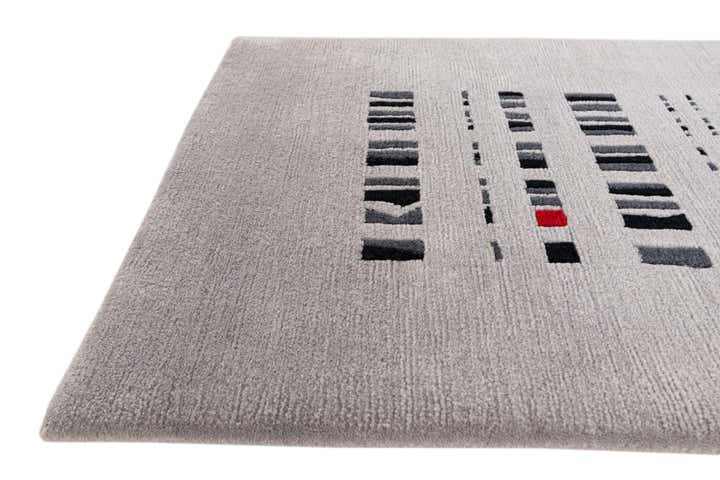 2' 9 x 9' 7 Hand Knotted Tibet Wool Runner Rug