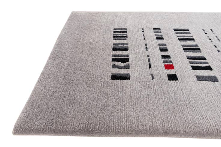 Detail image of 2' 9 x 9' 7 Hand Knotted Tibet Wool Runner Rug