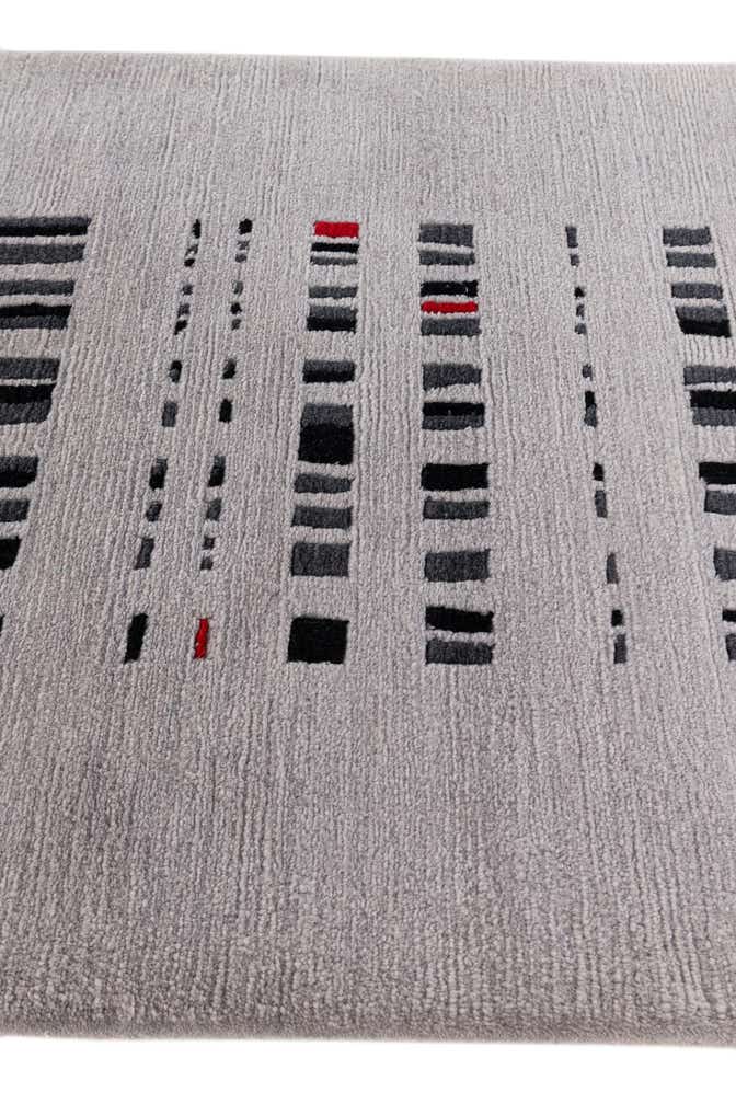 2' 9 x 9' 7 Hand Knotted Tibet Wool Runner Rug