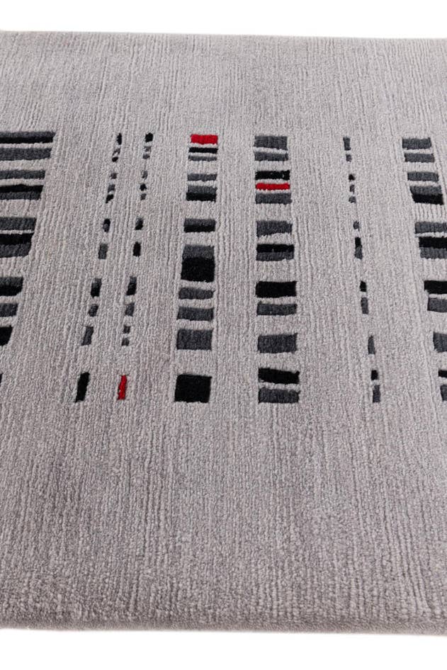 Detail image of 2' 9 x 9' 7 Hand Knotted Tibet Wool Runner Rug