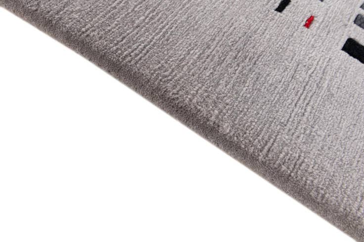 Detail image of 2' 9 x 9' 7 Hand Knotted Tibet Wool Runner Rug