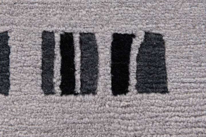 2' 9 x 9' 7 Hand Knotted Tibet Wool Runner Rug