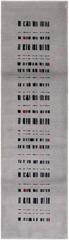 Detail image of 2' 9 x 9' 7 Hand Knotted Tibet Wool Runner Rug