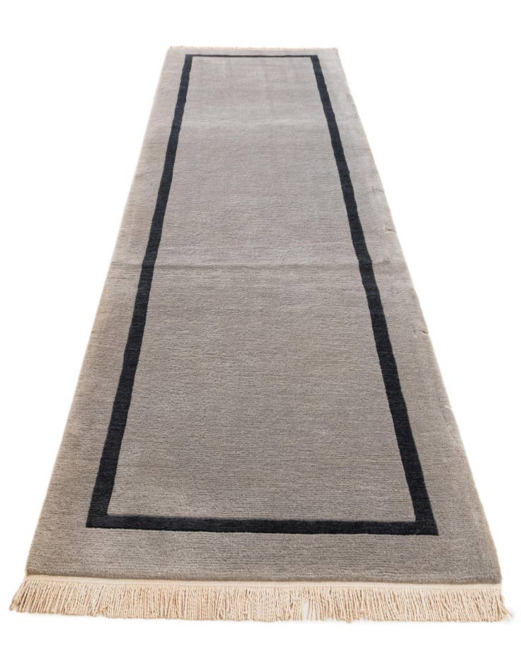 Detail image of 3' 1 x 11' 5 Hand Knotted Tibet Wool Runner Rug