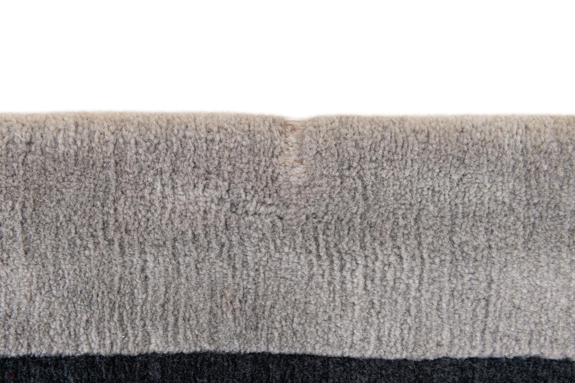 3' 1 x 11' 5 Hand Knotted Tibet Wool Runner Rug