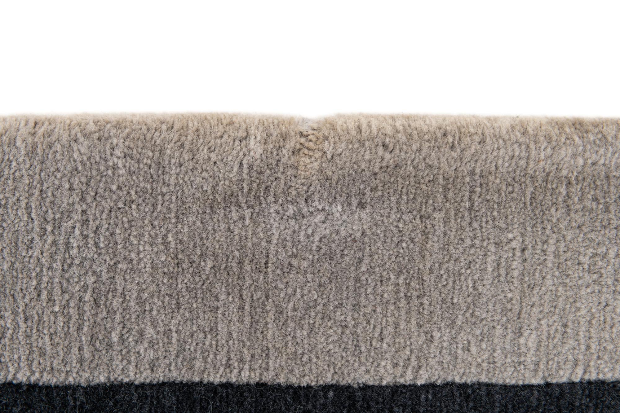 3' 1 x 11' 5 Hand Knotted Tibet Wool Runner Rug