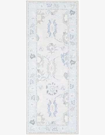 2' 7 x 6' 5 Washable Timeless Runner Rug