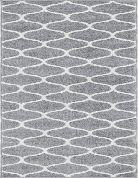Detail image of 2' x 9' Trellis Frieze Runner Rug
