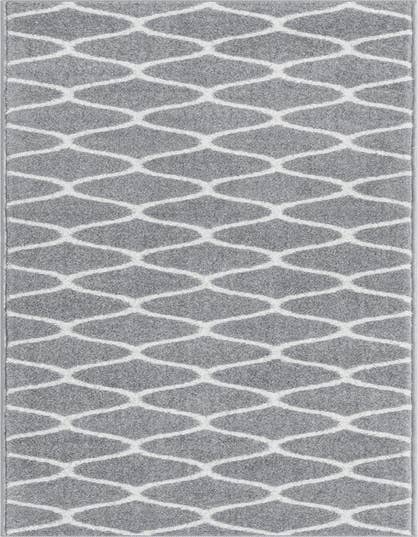 Detail image of 2' x 10' Trellis Frieze Runner Rug