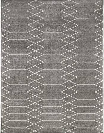 Detail image of 3' 3 x 19' 8 Trellis Frieze Runner Rug