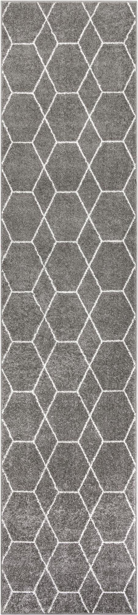 Primary image 2' 7 x 12' Trellis Frieze Runner Rug