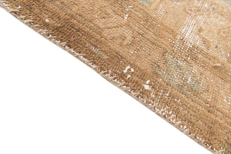 Detail image of 3' 4 x 10' 7 Hand Knotted Ultra Vintage Persian Wool Runner Rug