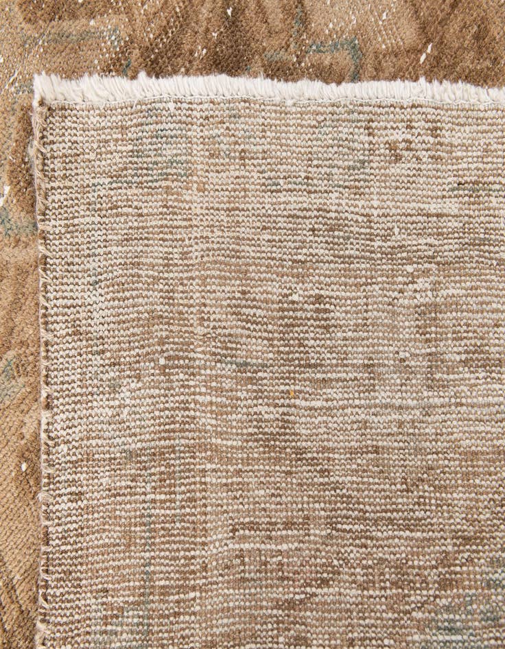 Detail image of 3' 4 x 10' 7  Hand Knotted Ultra Vintage Persian Wool Runner Rug