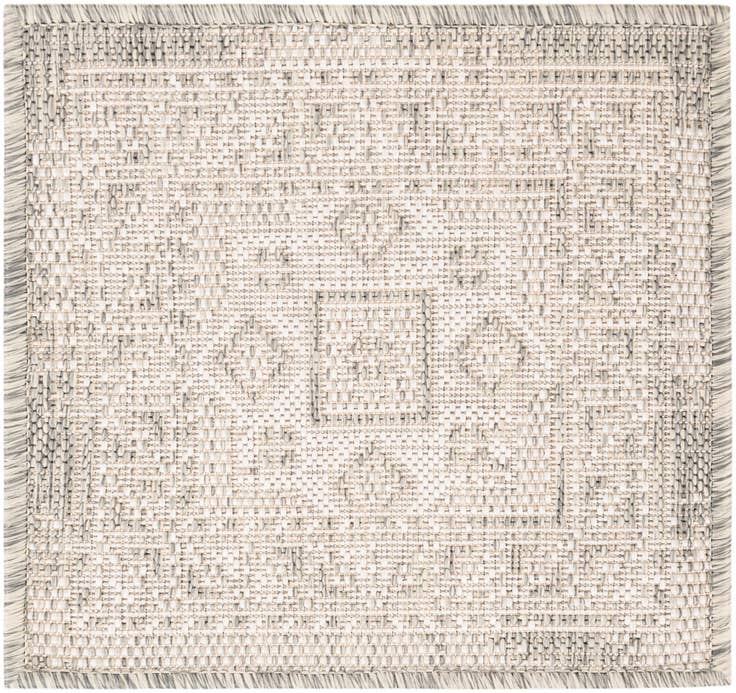 Detail image of 1' 4 x 1' 4 Easy-Clean Aztec Indoor / Outdoor Sample Rug