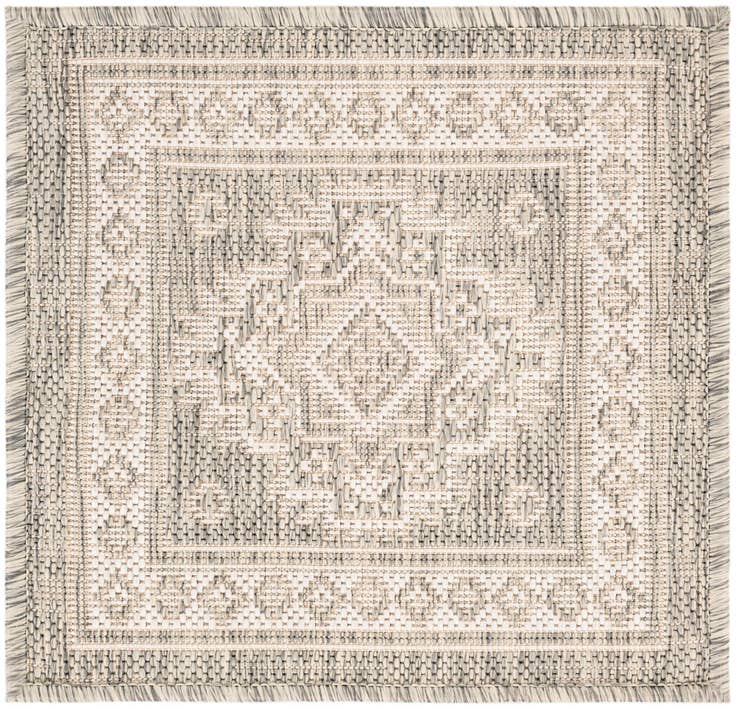 Detail image of 1' 4 x 1' 4 Easy-Clean Aztec Indoor / Outdoor Sample Rug