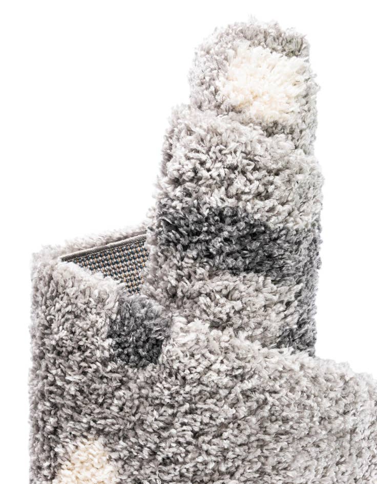 Detail image of 8' x 8' Athena Shag Square Rug