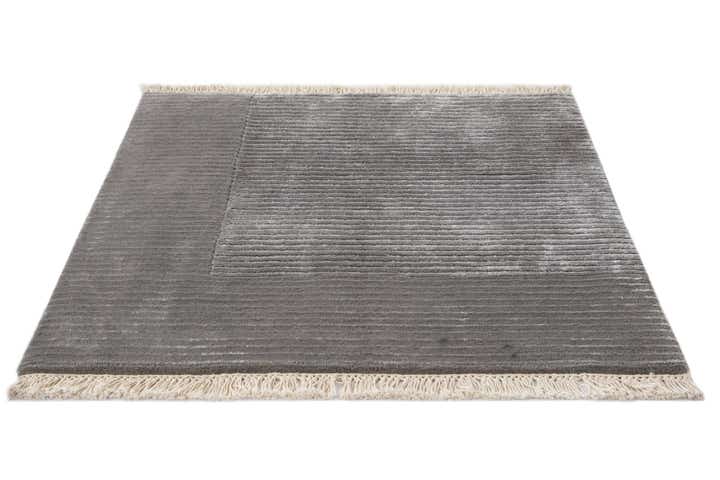2' 7 x 2' 7 Hand Knotted Darya Wool Square Rug