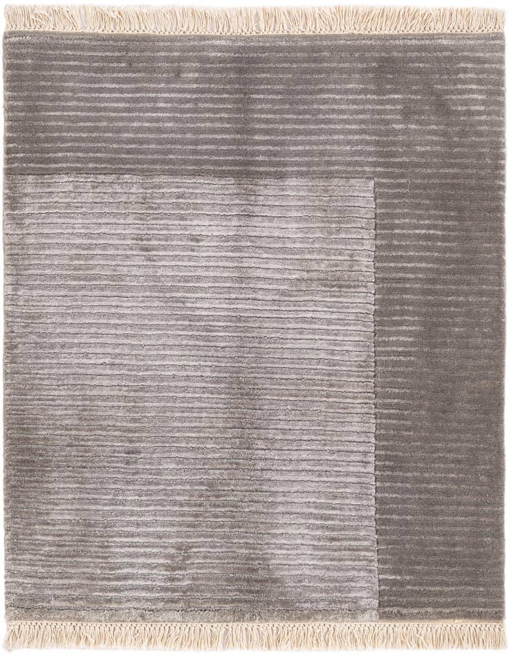 Detail image of 2' 7 x 2' 7 Hand Knotted Darya Wool Square Rug