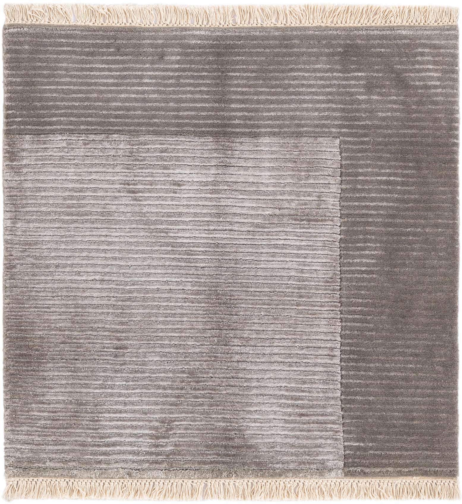 2' 7 x 2' 7 Hand Knotted Darya Wool Square Rug