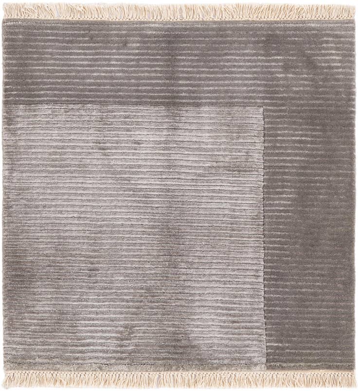 Detail image of 2' 7 x 2' 7 Hand Knotted Darya Wool Square Rug