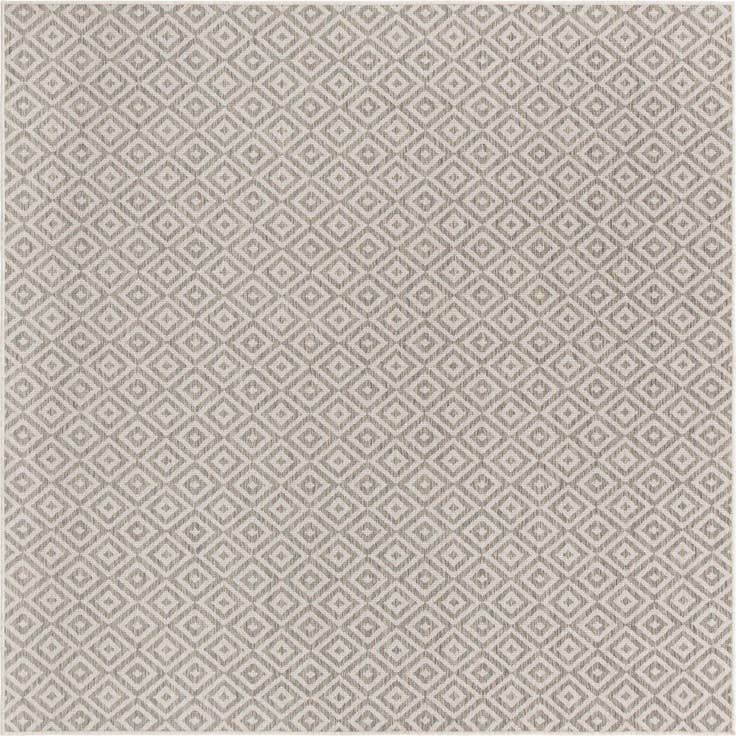 Detail image of 7' 10 x 7' 10 Easy-Clean Jill Zarin Costa Rica Indoor / Outdoor Square Rug