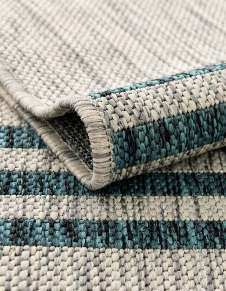 Detail image of 7' 10 x 7' 10 Easy-Clean Jill Zarin Anguilla Indoor / Outdoor Square Rug