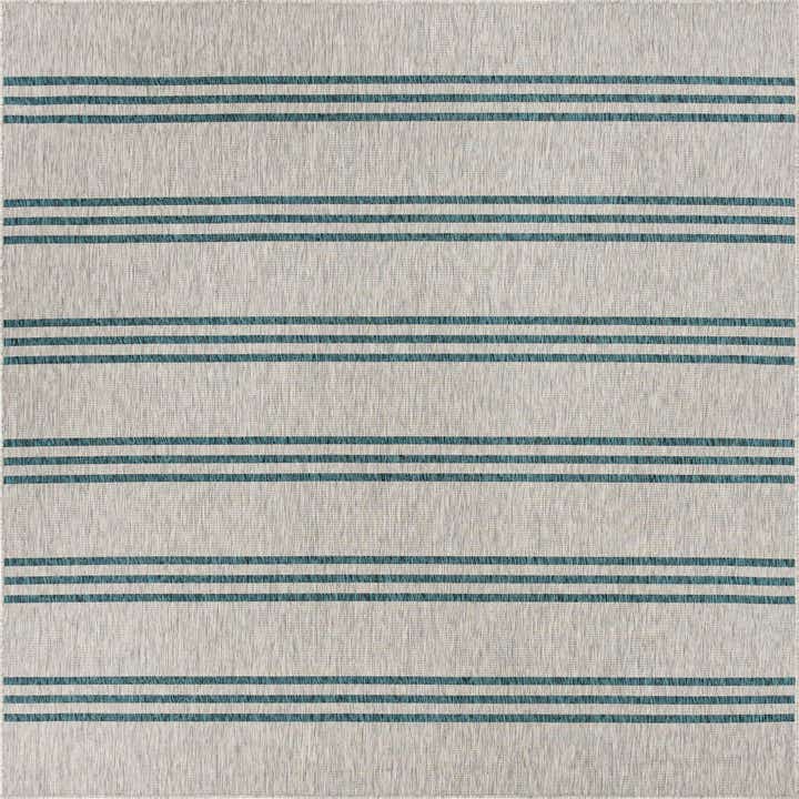 7' 10 x 7' 10 Easy-Clean Jill Zarin Anguilla Indoor / Outdoor Square Rug
