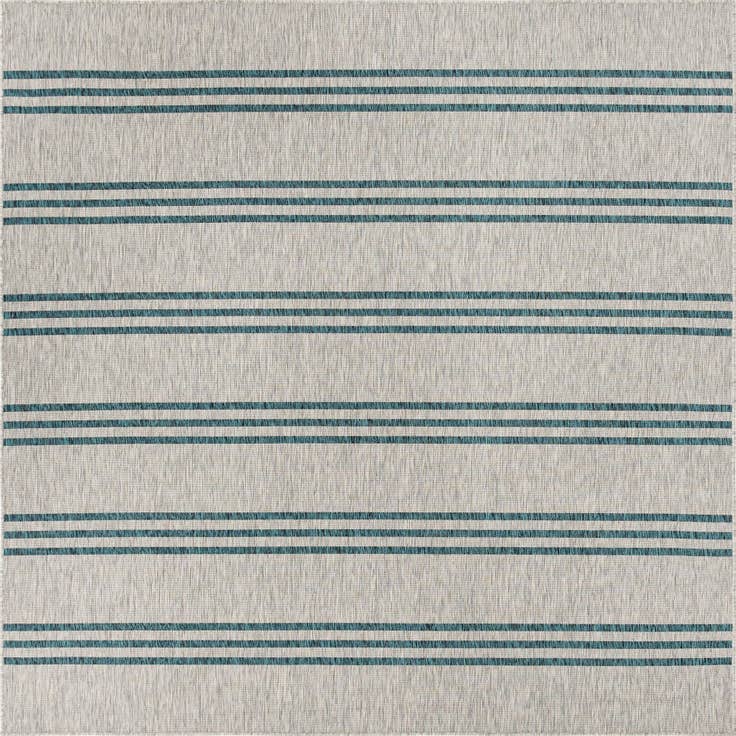 Detail image of 7' 10 x 7' 10 Easy-Clean Jill Zarin Anguilla Indoor / Outdoor Square Rug