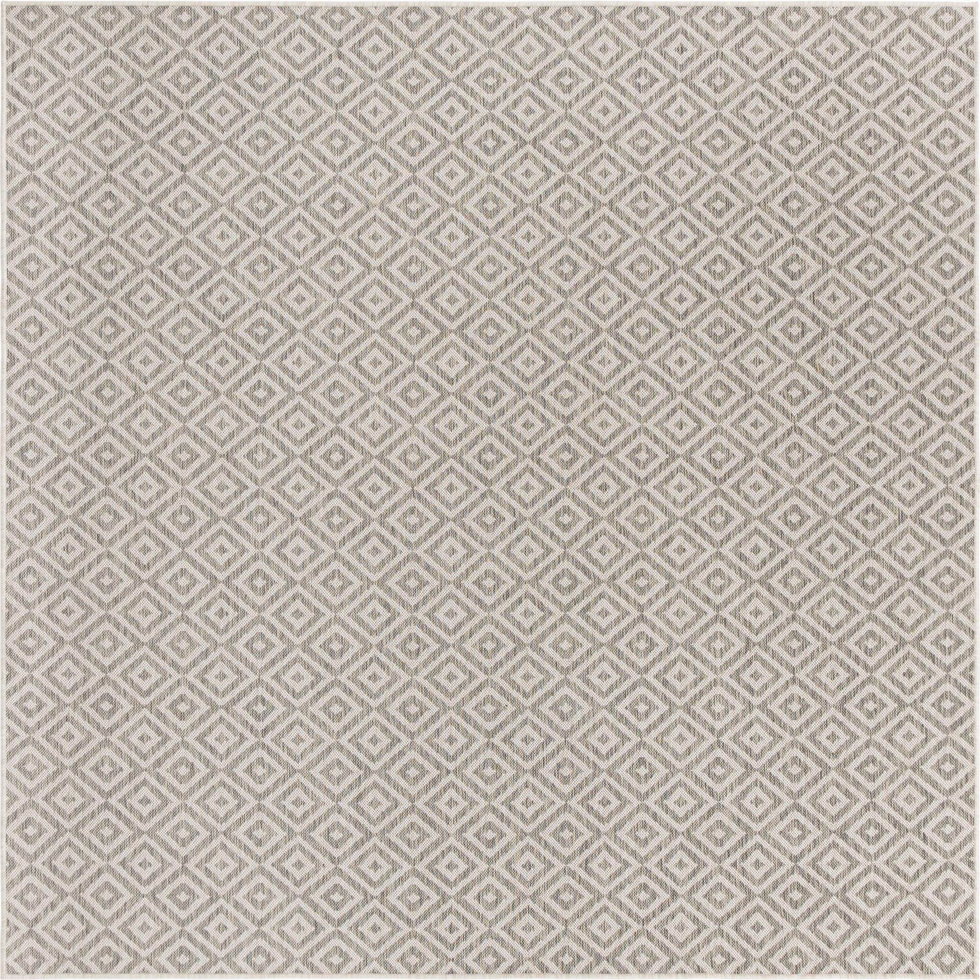 7' 10 x 7' 10  Washable Jill Zarin Costa Rica Indoor / Outdoor Square Rug