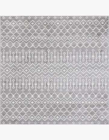 7' 10 x 7' 10 Kasbah Trellis Square Rug