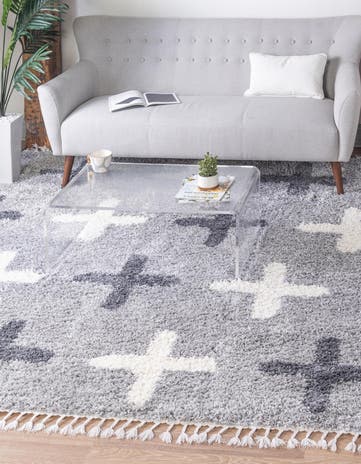 8' x 8' Lagom Shag Square Rug