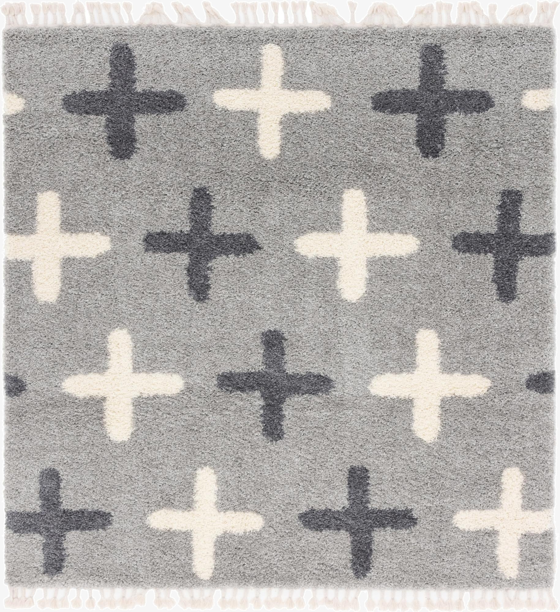 8' x 8' Lagom Shag Square Rug