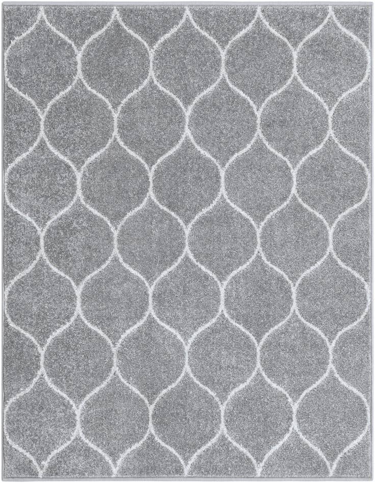 Detail image of 4' x 4' Lattice Frieze Square Rug