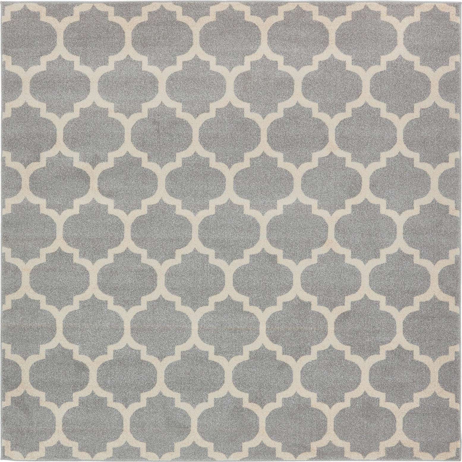 7' 10 x 7' 10 Lattice Square Rug