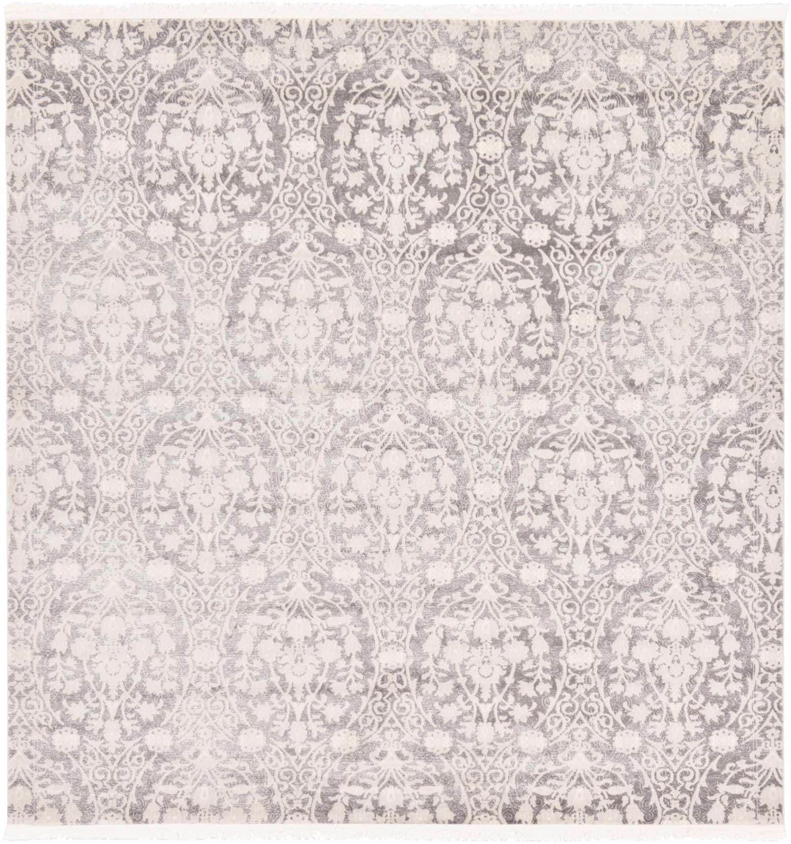 8' x 8' Modern Classical Square Rug