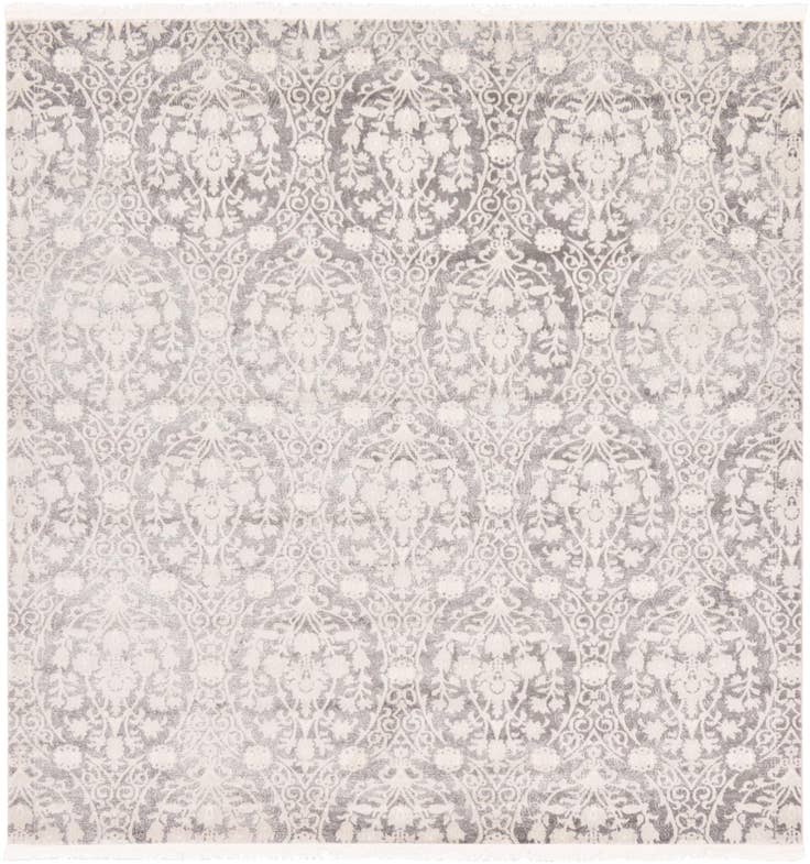 Detail image of 8' x 8' Modern Classical Square Rug