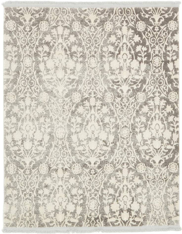 Detail image of 4' x 4' Modern Classical Square Rug