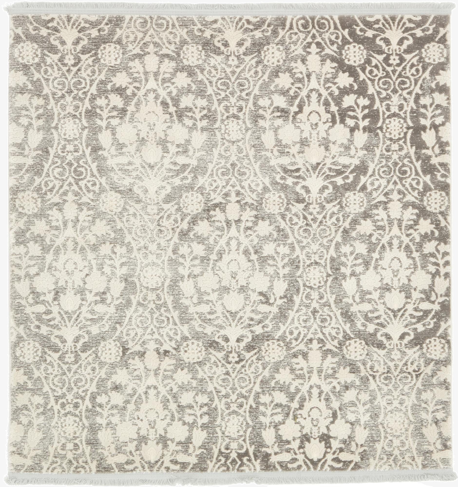 4' x 4' Modern Classical Square Rug