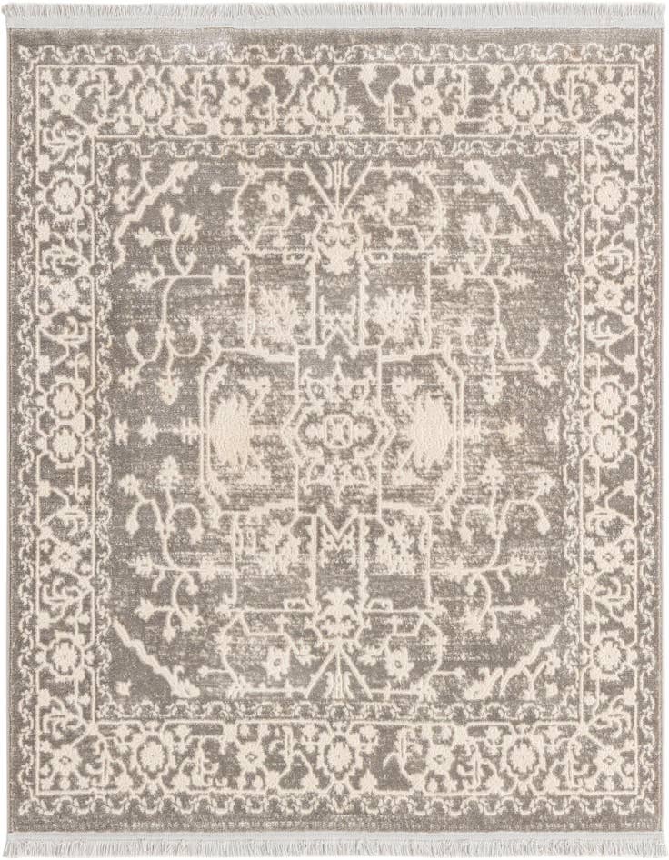 Detail image of 4' x 4' New Vintage Square Rug