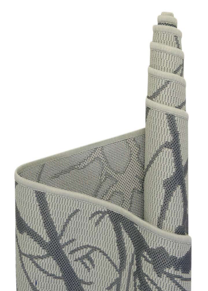 6' x 6' Easy-Clean Botanical Indoor / Outdoor Square Rug