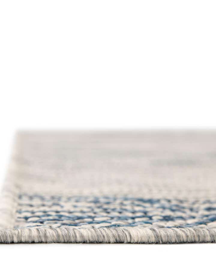 10' 8 x 10' 8 Easy-Clean Botanical Indoor / Outdoor Square Rug