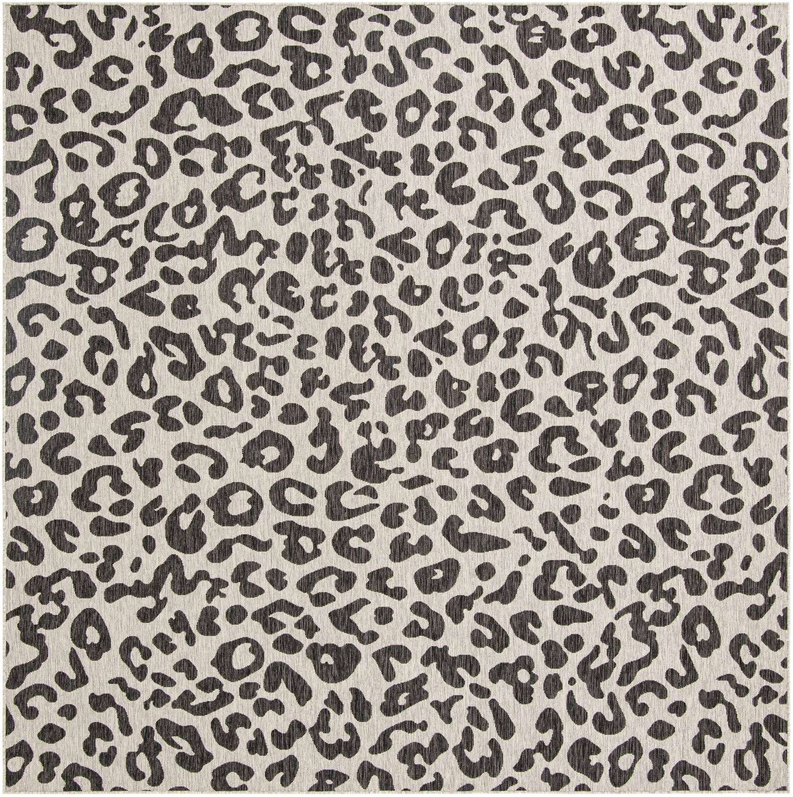 7' 10 x 7' 10 Easy-Clean Safari Indoor / Outdoor Square Rug